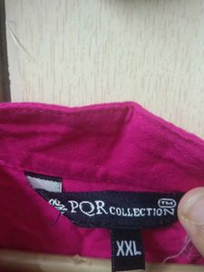 Pink Button-Down Top for women