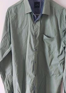 Vintage Green Dress Shirt