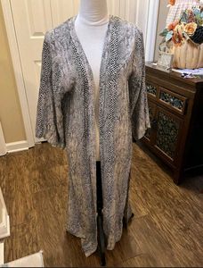 Jessica Simpson Stylish Duster Kimono