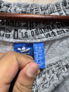 Adidas Orignals 3 Strips Grey Drop Crotch Jogger