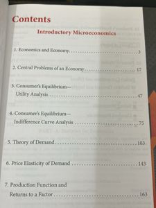 Class XI Economics Books