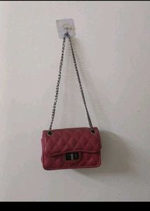 Burgundy Shoulder Bag