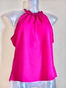 Size S/M 🎁Buy 2 Get 1 Free 🎁Pink Halter Top