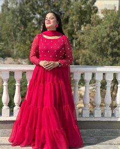 New Standard Moti Stone work Gown Dress important