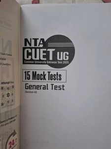 NTA CUET UG 2025 Mock Tests