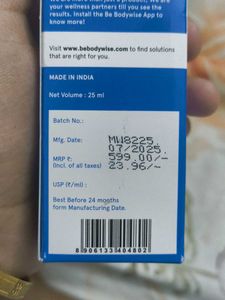 Bodywise Hair Growth Serum Roll-On