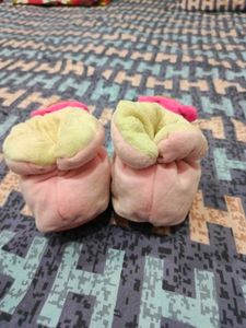 Cute Bear Baby Slippers never used