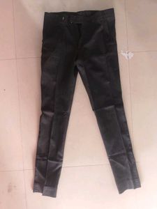 Black formal pent denim