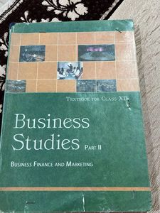 Business Studies Textbook - Class XII