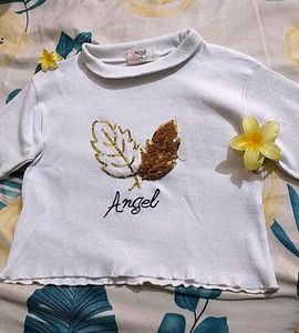 Red Tag Angel Top