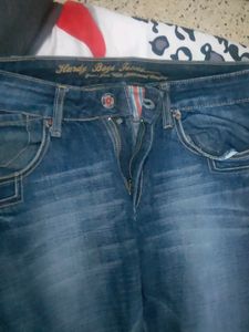 Rs 150 Only - Men Jeans 30 Hardy Boys Off Black