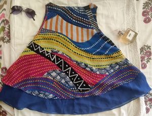Global Desi - Sleeveless Top Xs