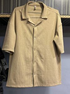 Off Shoulder Half Shirt Baggy