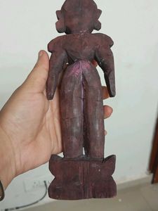 Vintage Wooden Deity