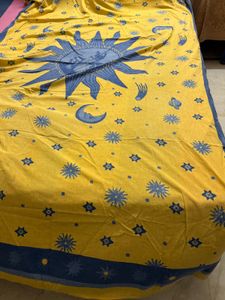 Sun and Star Single Bedsheet
