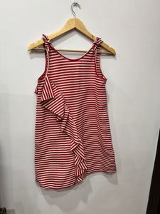 Red Stripes Dress