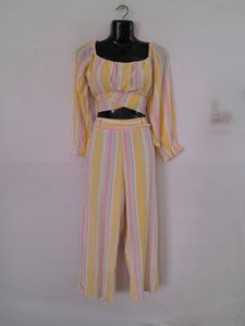 Multi Color Stripes Co-Ords (Women's)