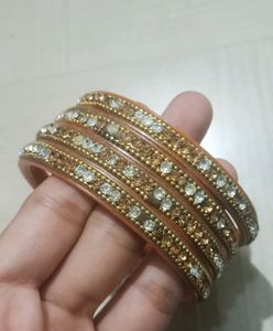 2 Colors  Stone Bangles