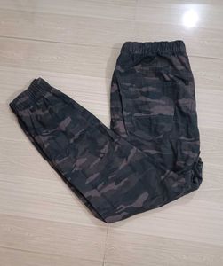 Camo Print Joggers