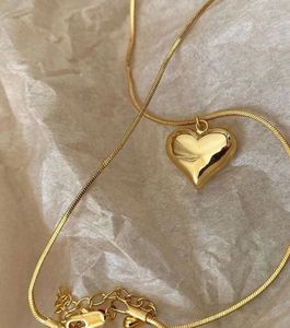 Heart Shaped Pendant Chain