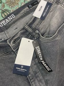 DNMX Grey Slim Jeans