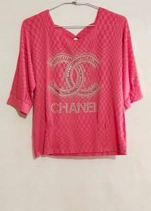Pink Chanel T-Shirt