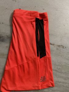 Orange Active Shorts