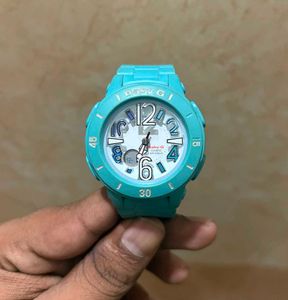 Casio G-Shock Baby-G Turquoise Watch for Women.