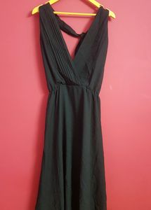 Black Imported Maxi Dress