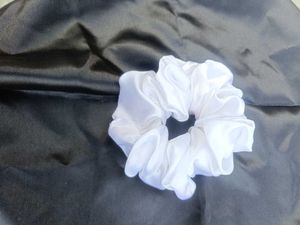 White Scrunchie