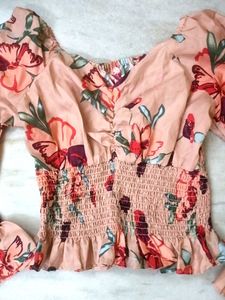 Floral Long Sleeve Top