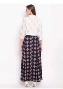 Ethnic Skirt And Top Set