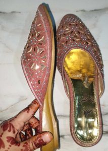 Juttis Half Sandal Flat