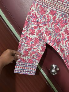 Floral Print Kurta Set