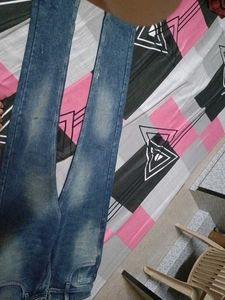 Dark Wash Denim Jeans