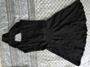 black dress