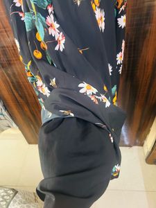 Modest Long Floral Gown