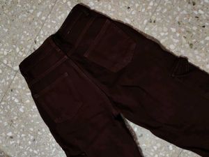 Brown Cargo Jeans