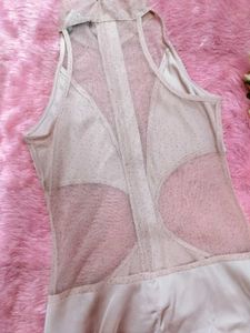 Elegant Pink Mini Dress