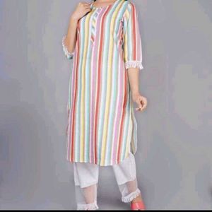 Cotton Kurta With Pant