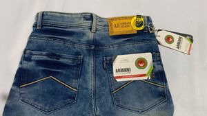 Armani Jeans - Slim Fit - Light Wash Denim Size 28