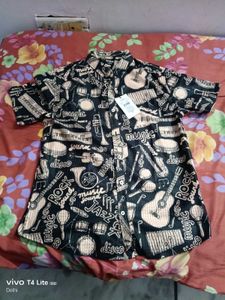 Shein india Brand New Shirt For men Black