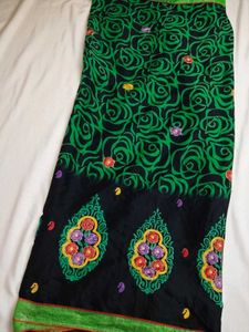 Embroidery Beautiful Party Daily Wear Saree