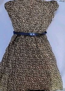 Leopard Print Dress