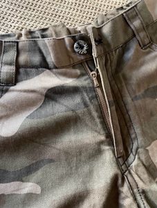 Military print shorts