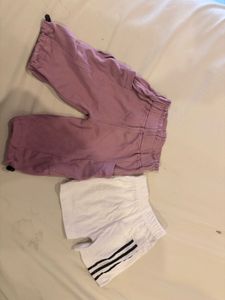 Baby Athletic Shorts &amp; Stylish Knit Trousers