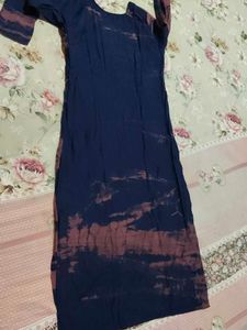 Elegant Tie-Dye Kurta