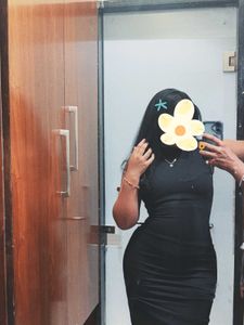 Elegant Black Bodycon Dress