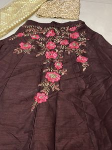 Floral Embroidered Lehenga Choli Set