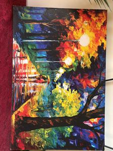 Wallmax Natural Screen Wall Painting For Living Ro